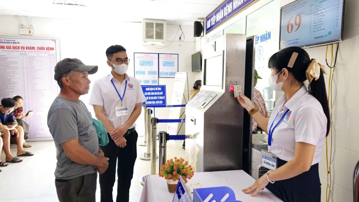 Hiệu quả triển khai Đề án 06 tại Bảo hiểm xã hội tỉnh