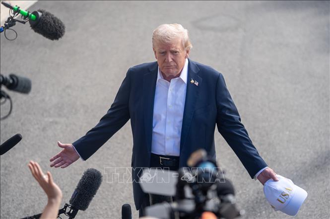 Chú thích ảnhTổng thống Mỹ Donald Trump. Ảnh: THX/TTXVN