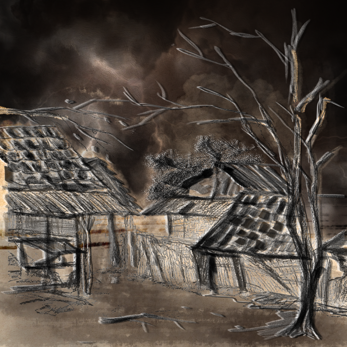 Đến với bài thơ hay: Ru bão