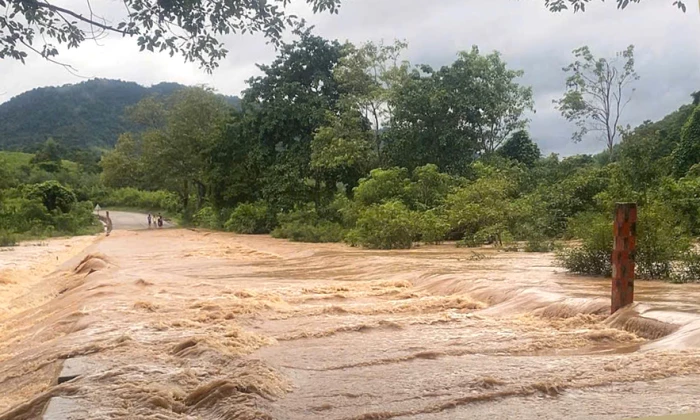 4 người chết và mất tích, 3 người bị thương do mưa lũ