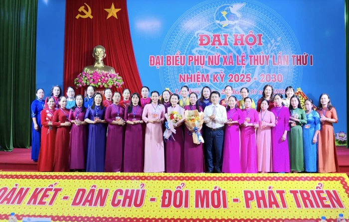 Đại hội đại biểu phụ nữ xã Lệ Thủy lần thứ I, nhiệm kỳ 2025 - 2030