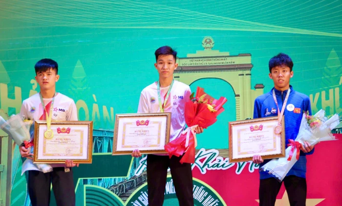 Nỗ lực bứt phá của vận động viên điền kinh Nguyễn Viết Ái