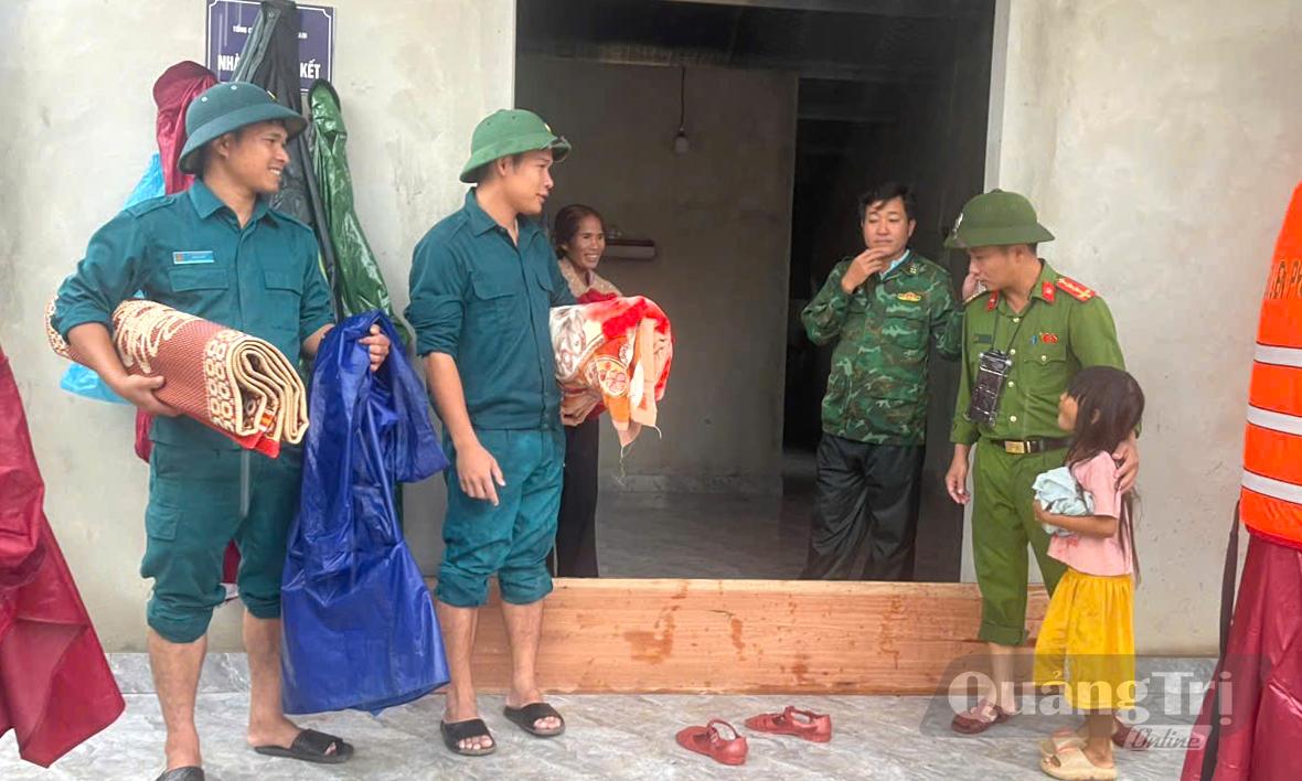 CAX vận động di dời các hộ dân có nguy cơ sạt lỡ đến nơi trú ẩn an toàn