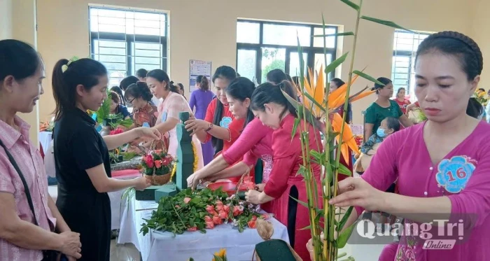 Hội thi 'Phụ nữ Đồng Thuận khéo tay-hay làm'