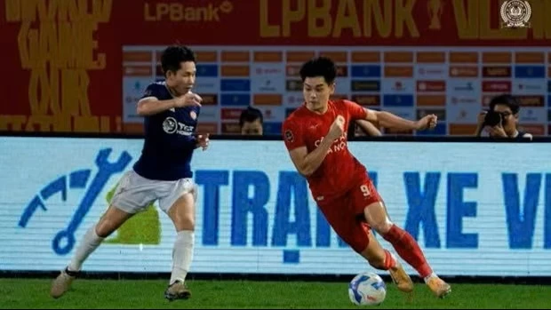 Nền tảng bóng đá chuyên nghiệp giúp nâng tầm đội tuyển Việt Nam. (Ảnh: Công An Hà Nội FC)