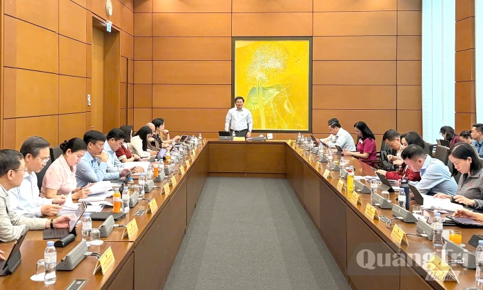 Đoàn đại biểu Quốc hội tỉnh góp ý hoàn thiện quy định về đấu giá tài sản, luật sư và nuôi con nuôi