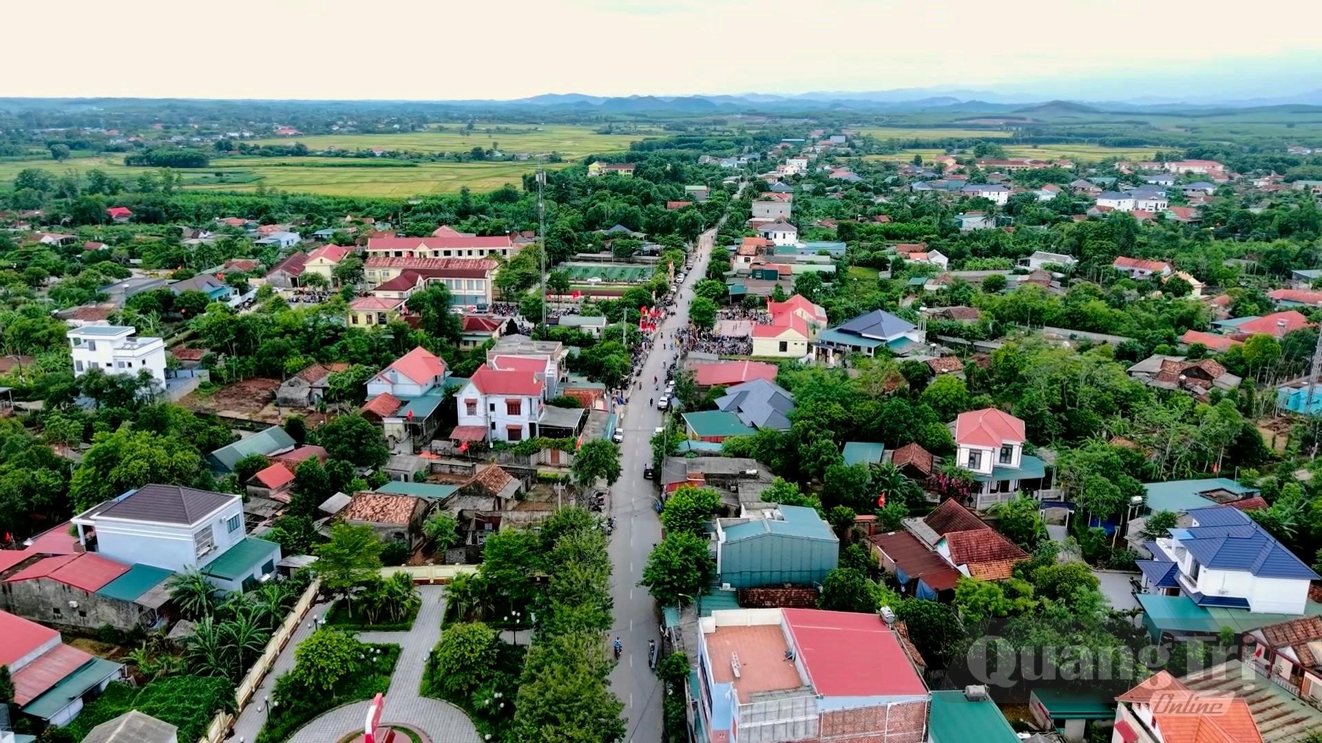 Một góc thôn Mai Thủy, xã Trường Phú - Ảnh: H.N