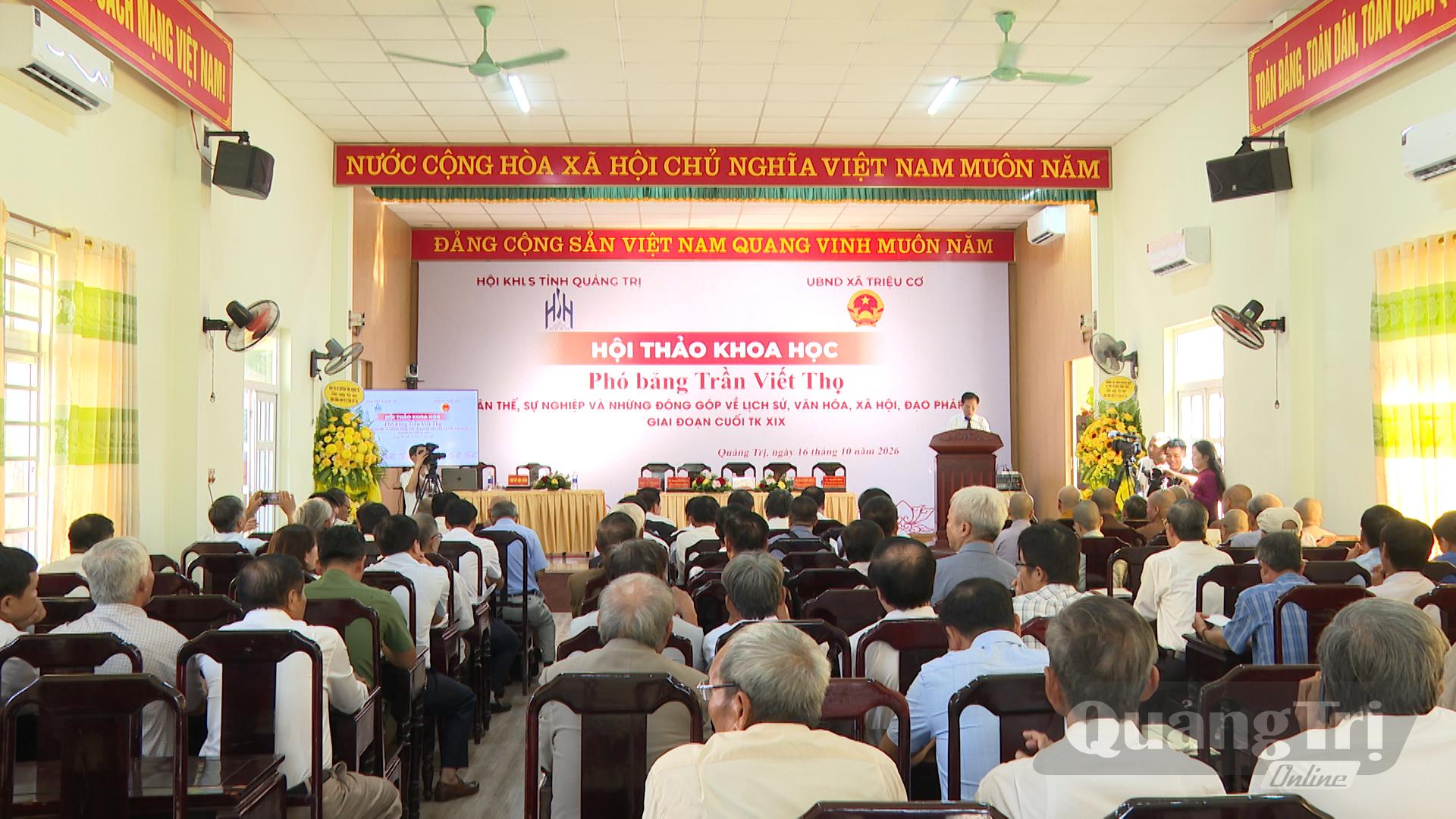 Quang cảnh hội thảo. Ảnh: V.A 