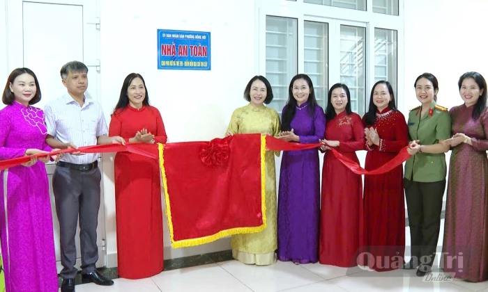 Ra mắt mô hình điểm 'Nhà an toàn cho phụ nữ và trẻ em-Điểm đến địa chỉ tin cậy'