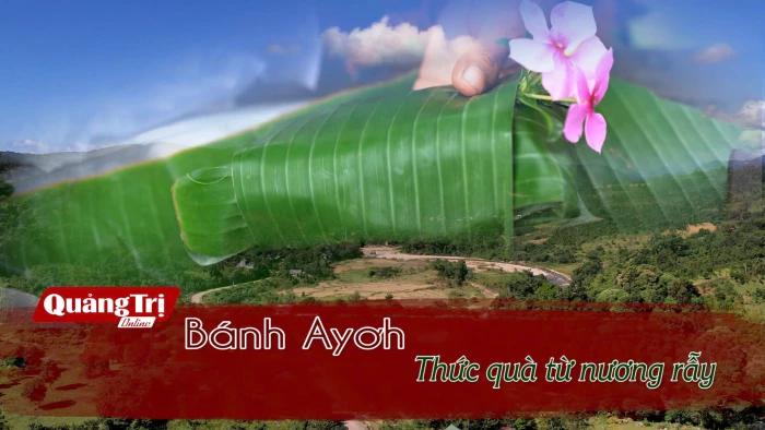 Bánh Ayơh-Thức quà từ nương rẫy