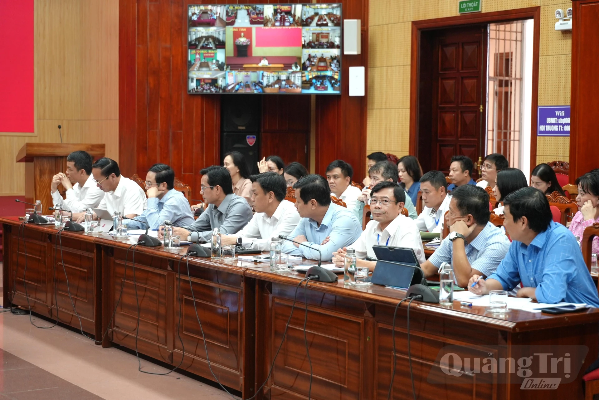 Các đại biểu tham dự buổi làm việc - Ảnh: T.Đ