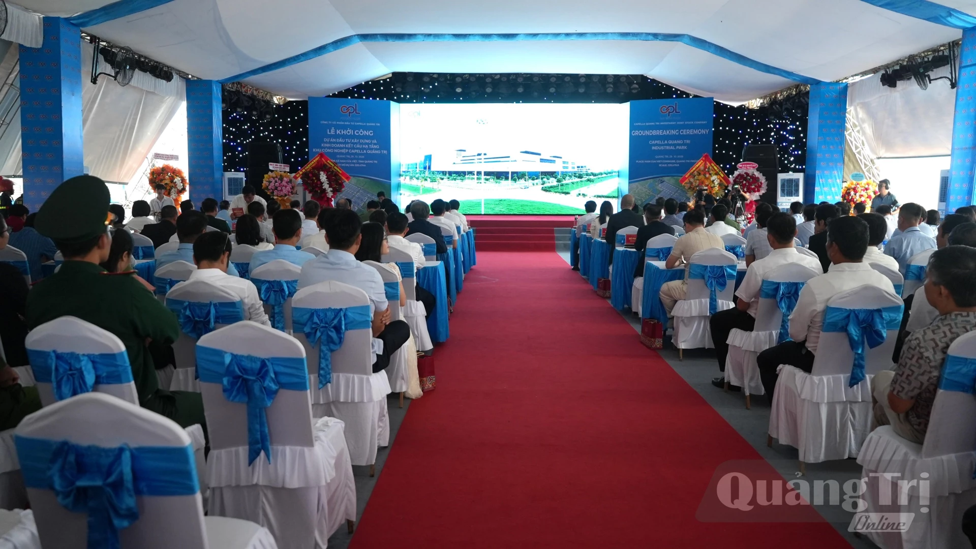 Quang cảnh lễ khởi công - Ảnh: T.Đ