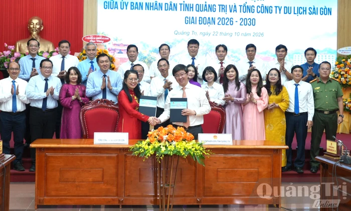 UBND tỉnh Quảng Trị hợp tác phát triển du lịch với Saigontourist Group