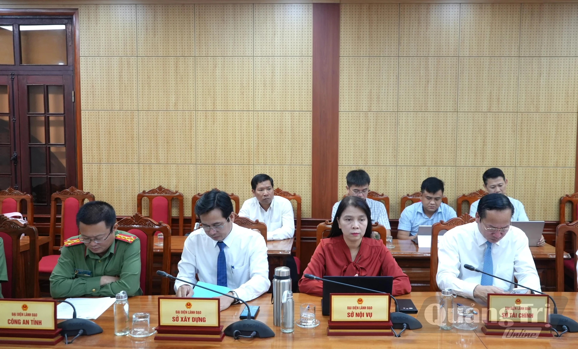 Các đại biểu tham dự buổi làm việc - Ảnh: T.Đ