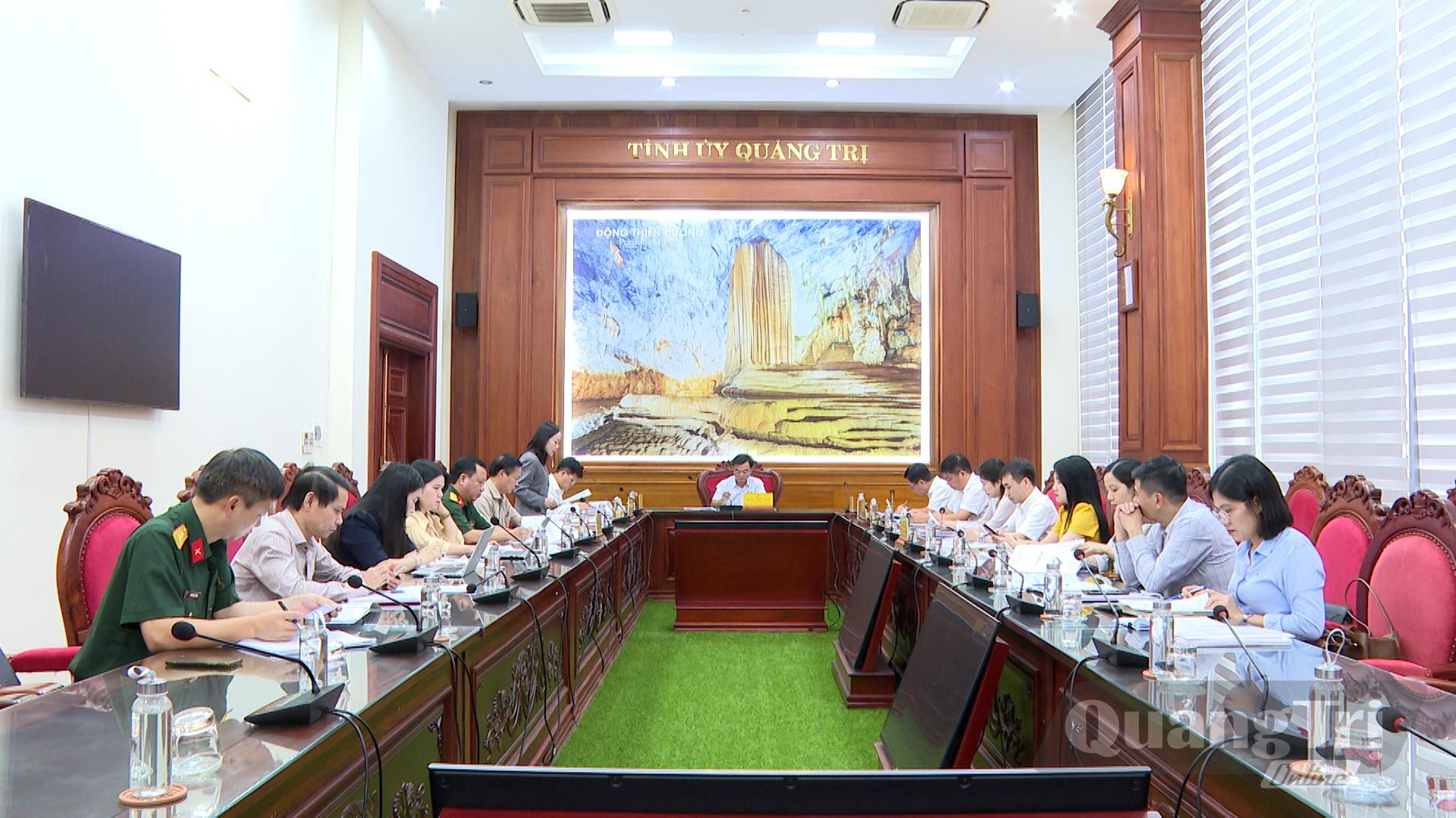 Toàn cảnh buổi làm việc - Ảnh: NL