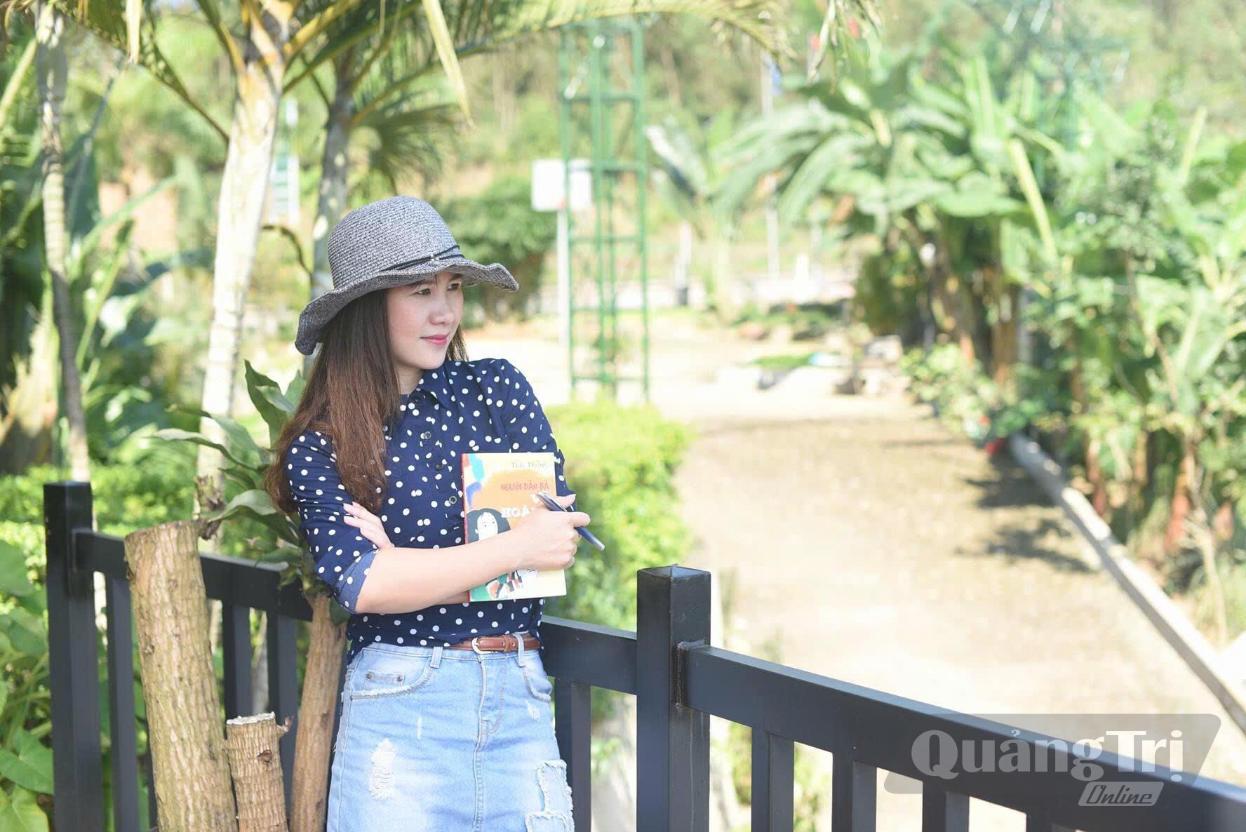Nhà văn Trần Thị Trác Diễm - Ảnh: NVCC