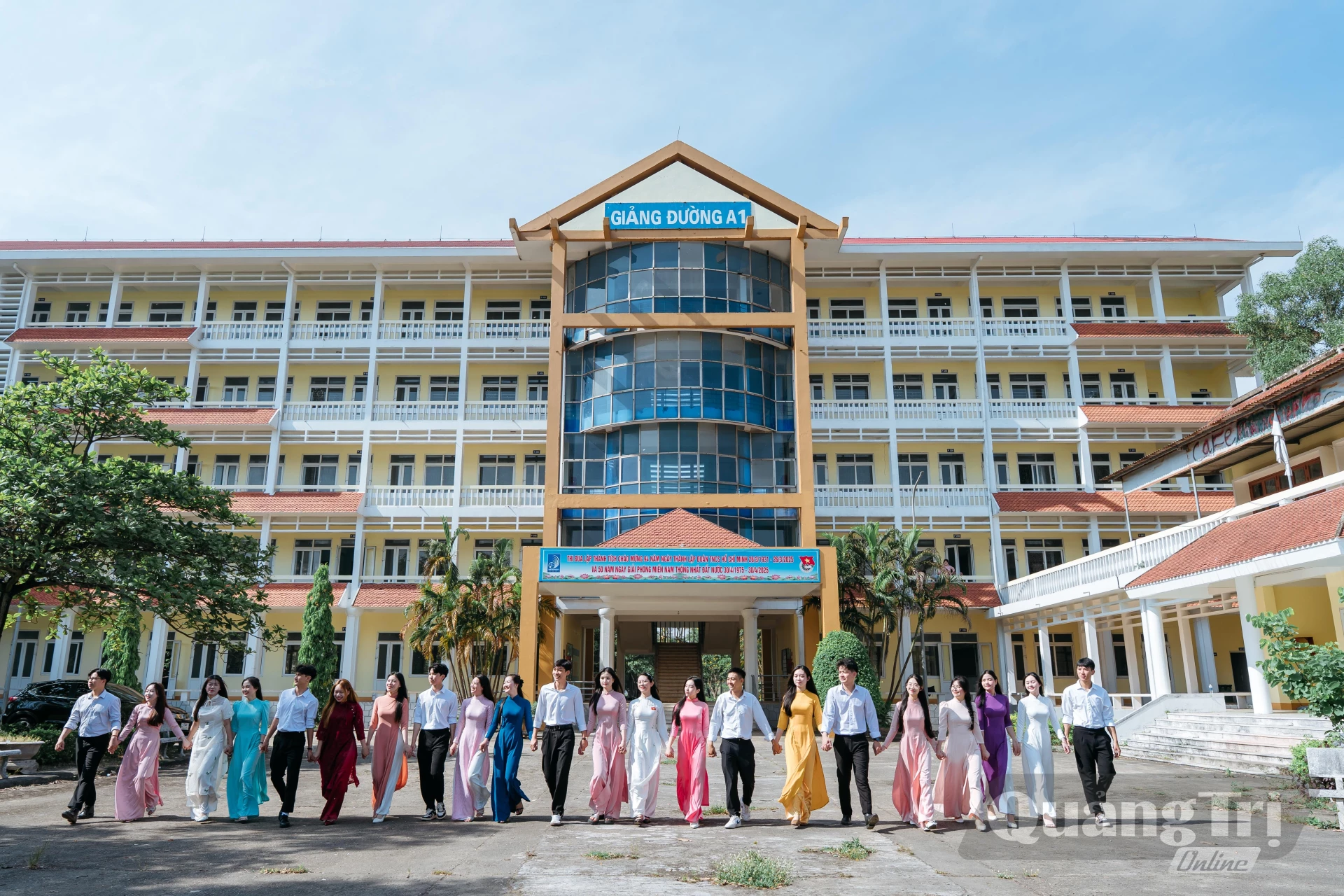 Trường đại học Quảng Bình hôm nay - Ảnh: ĐHQB
