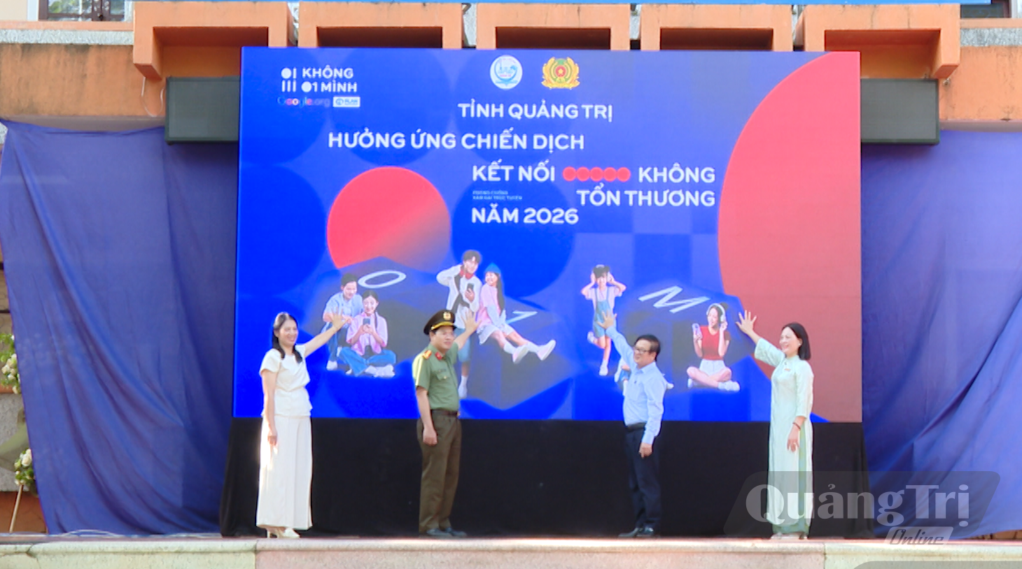 Phát động Chiến dịch “Không một mình năm 2026-Kết nối không tổn thương” - Ảnh: V.A