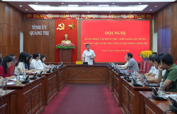 Triển khai nghiêm túc nhiệm vụ xây dựng cơ sở dữ liệu vị trí việc làm