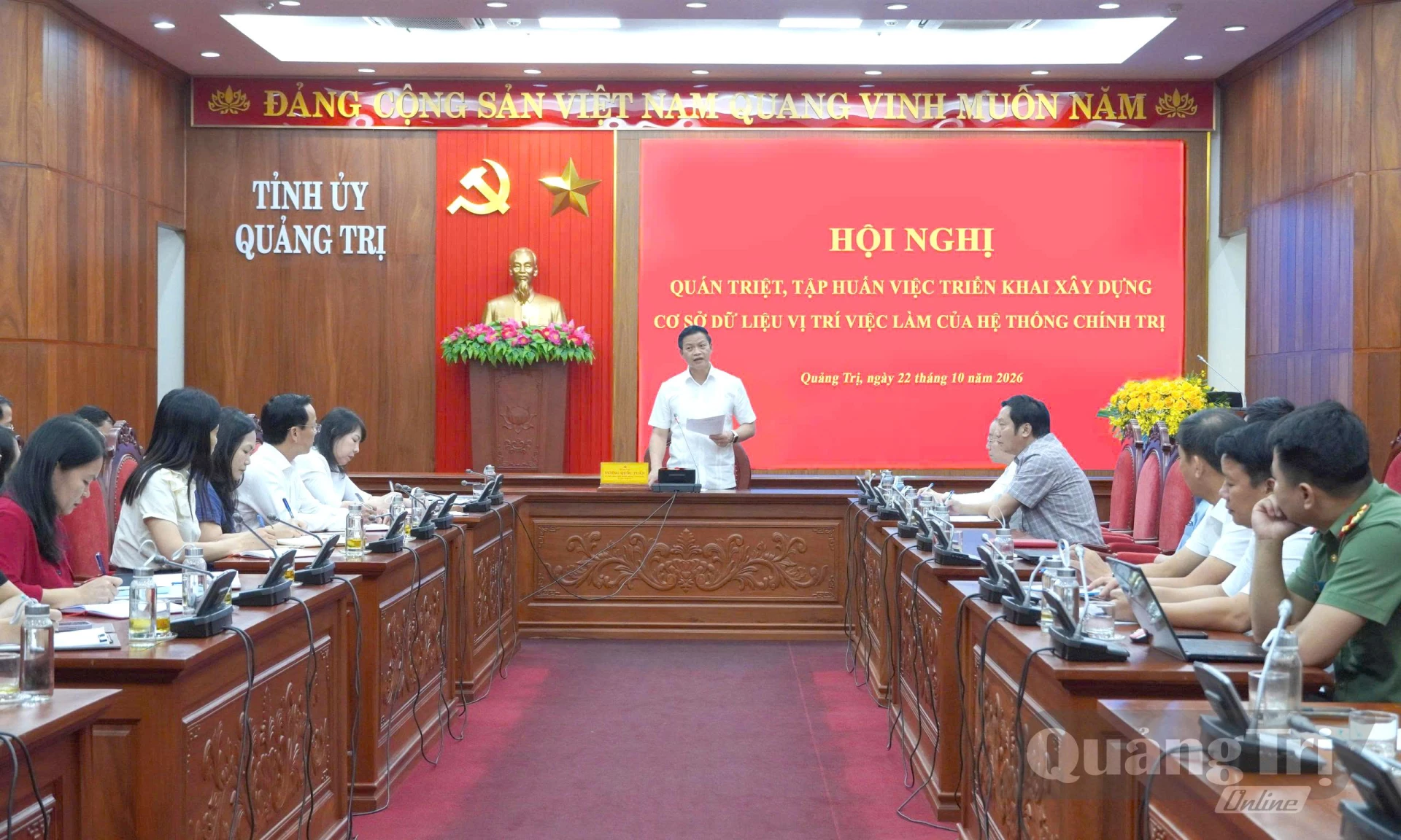 Triển khai nghiêm túc nhiệm vụ xây dựng cơ sở dữ liệu vị trí việc làm