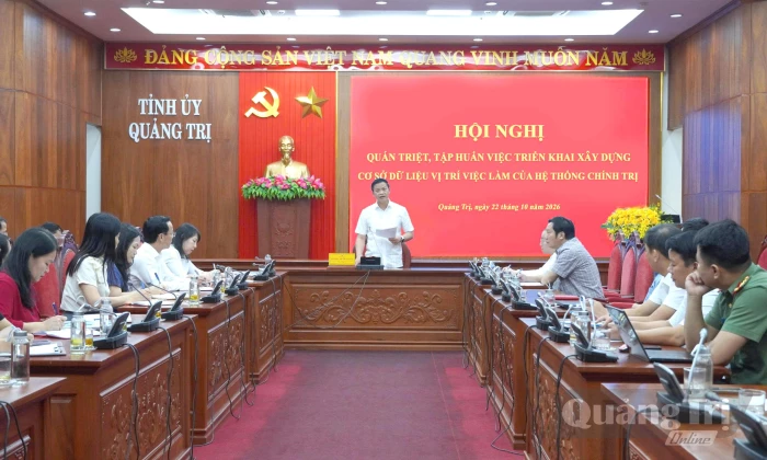 Triển khai nghiêm túc nhiệm vụ xây dựng cơ sở dữ liệu vị trí việc làm