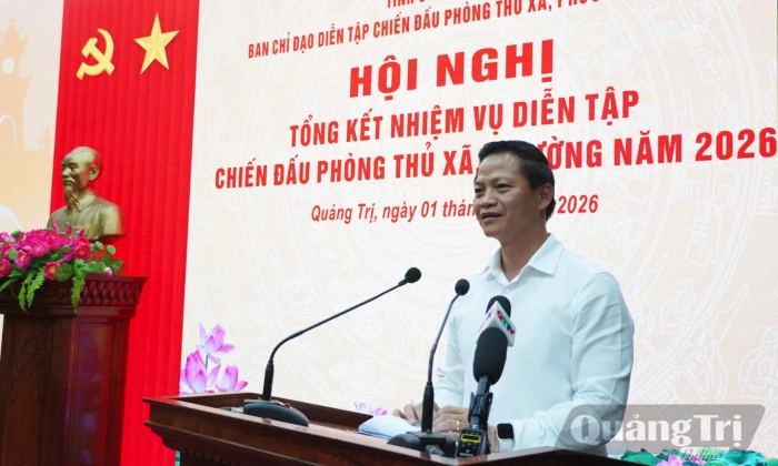 Tổng kết nhiệm vụ diễn tập chiến đấu phòng thủ năm 2026