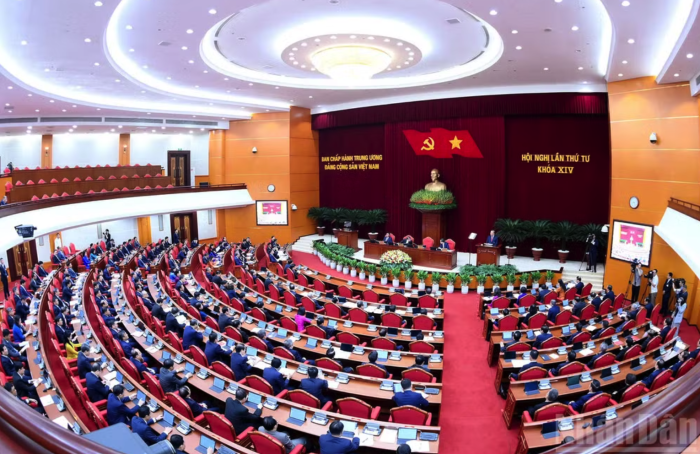 Ngày làm việc thứ ba Hội nghị lần thứ Tư Ban Chấp hành Trung ương Đảng khóa XIV