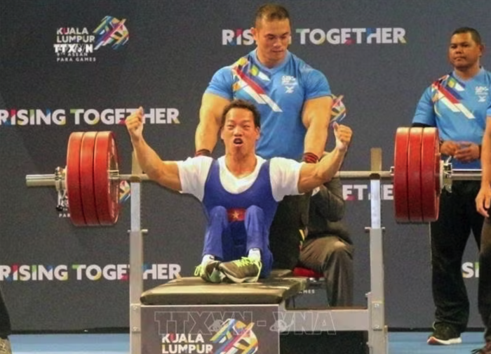 Asian Para Games 2026: Đô cử Lê Văn Công giành HCB
