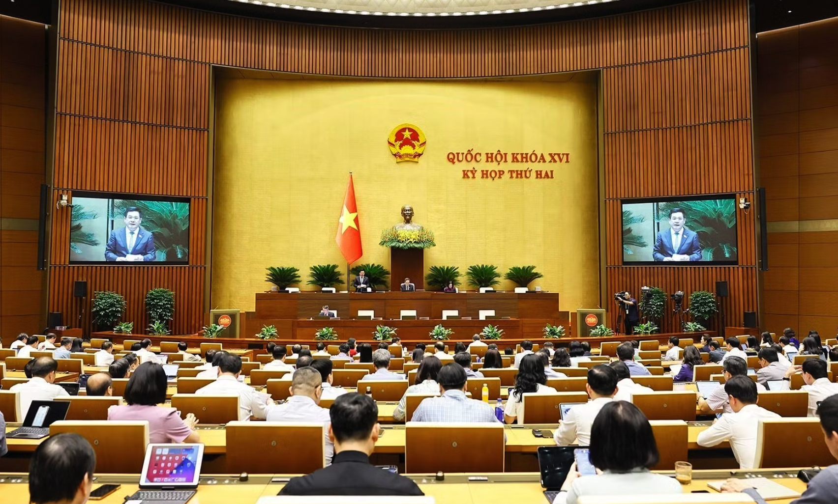 Quang cảnh phiên họp chiều 20/10/2026. Ảnh: Doãn Tấn/TTXVN
