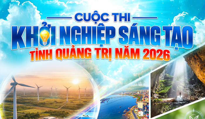 Cuộc thi khởi nghiệp sáng tạo tỉnh Quảng Trị năm 2026