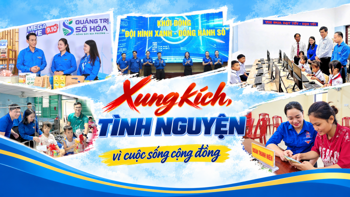 Xung kích, tình nguyện vì cuộc sống cộng đồng