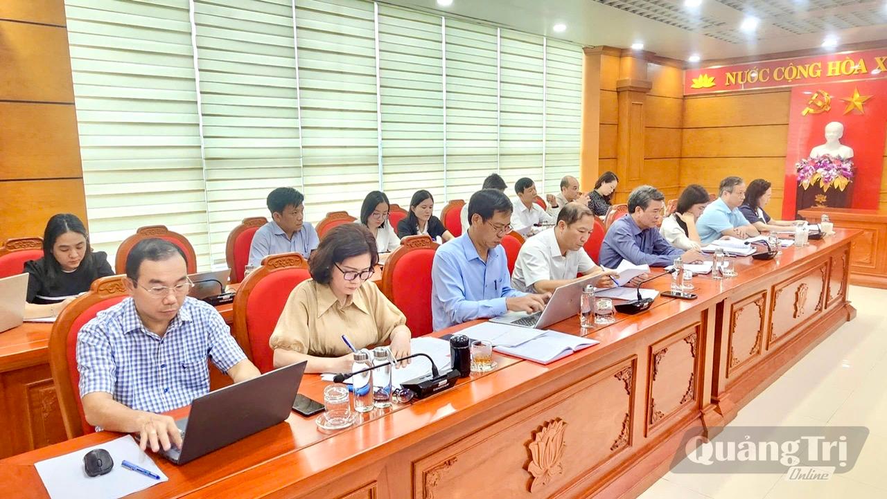 Các đại biểu tham dự buổi làm việc-Ảnh: P.K 