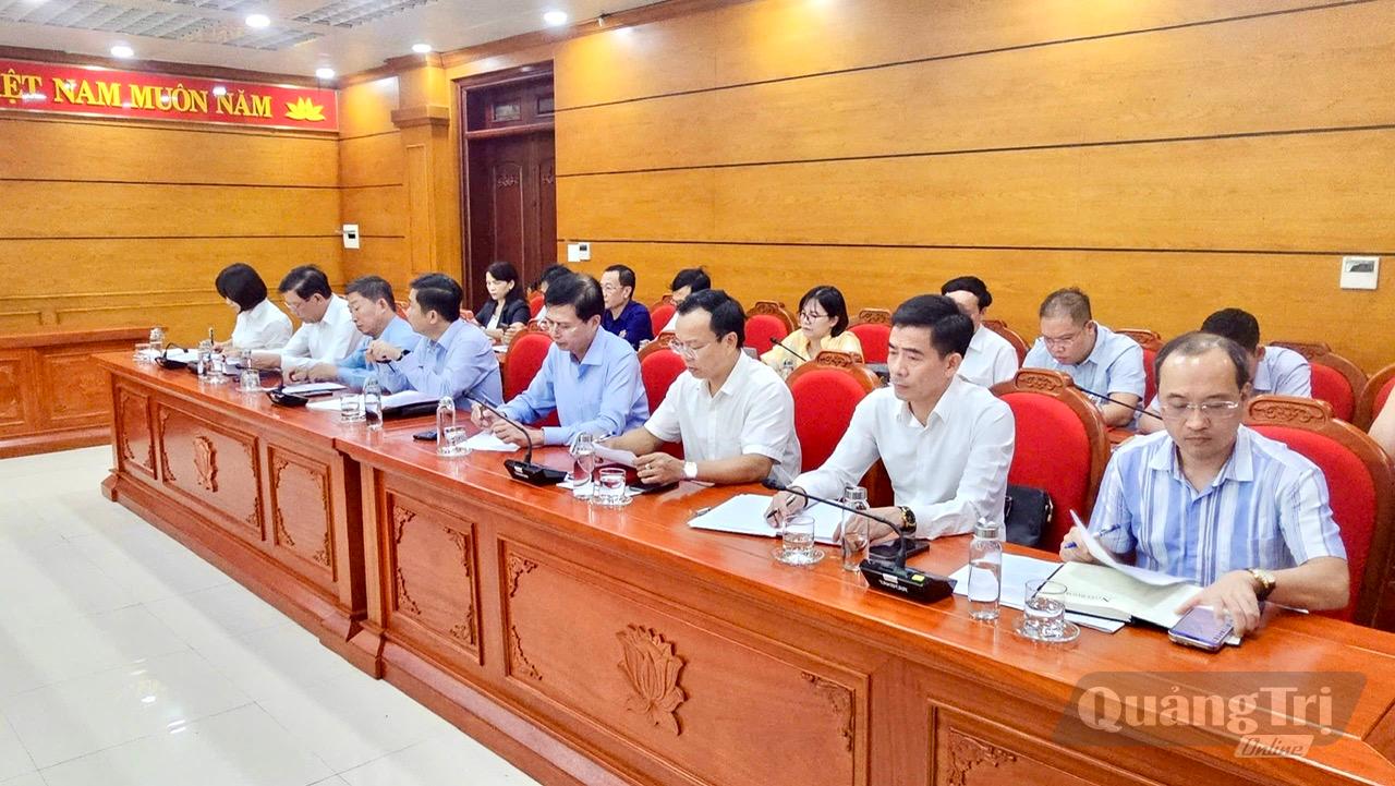 Các đại biểu tham dự buổi làm việc-Ảnh: P.K 