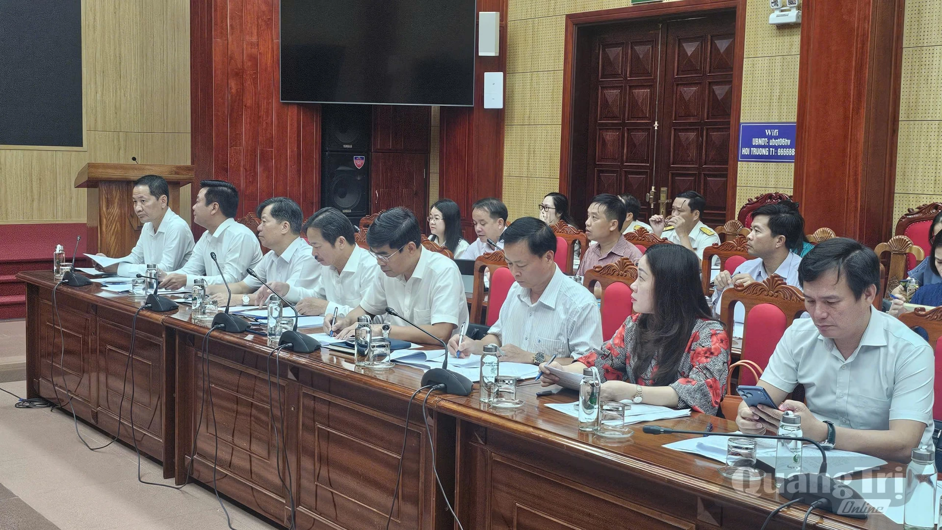 Các đại biểu tham dự cuộc họp-Ảnh: Phan Khiêm