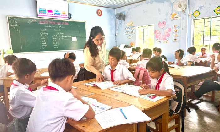 Gieo chữ ở vùng khó