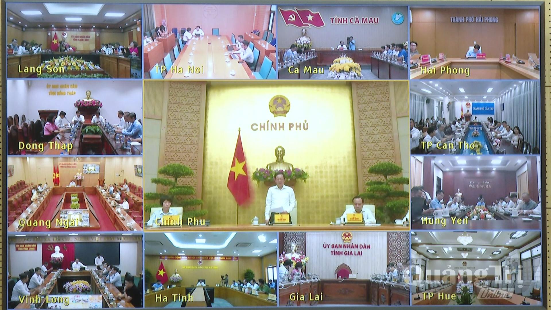 Đồng chí Hồ Quốc Dũng, Phó Thủ tướng Chính phủ phát biểu tại hội nghị - Ảnh: LT
