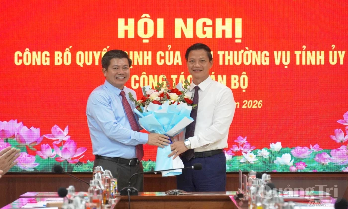 Đồng chí Vương Quốc Tuấn giữ chức Bí thư Đảng ủy Quân sự tỉnh
