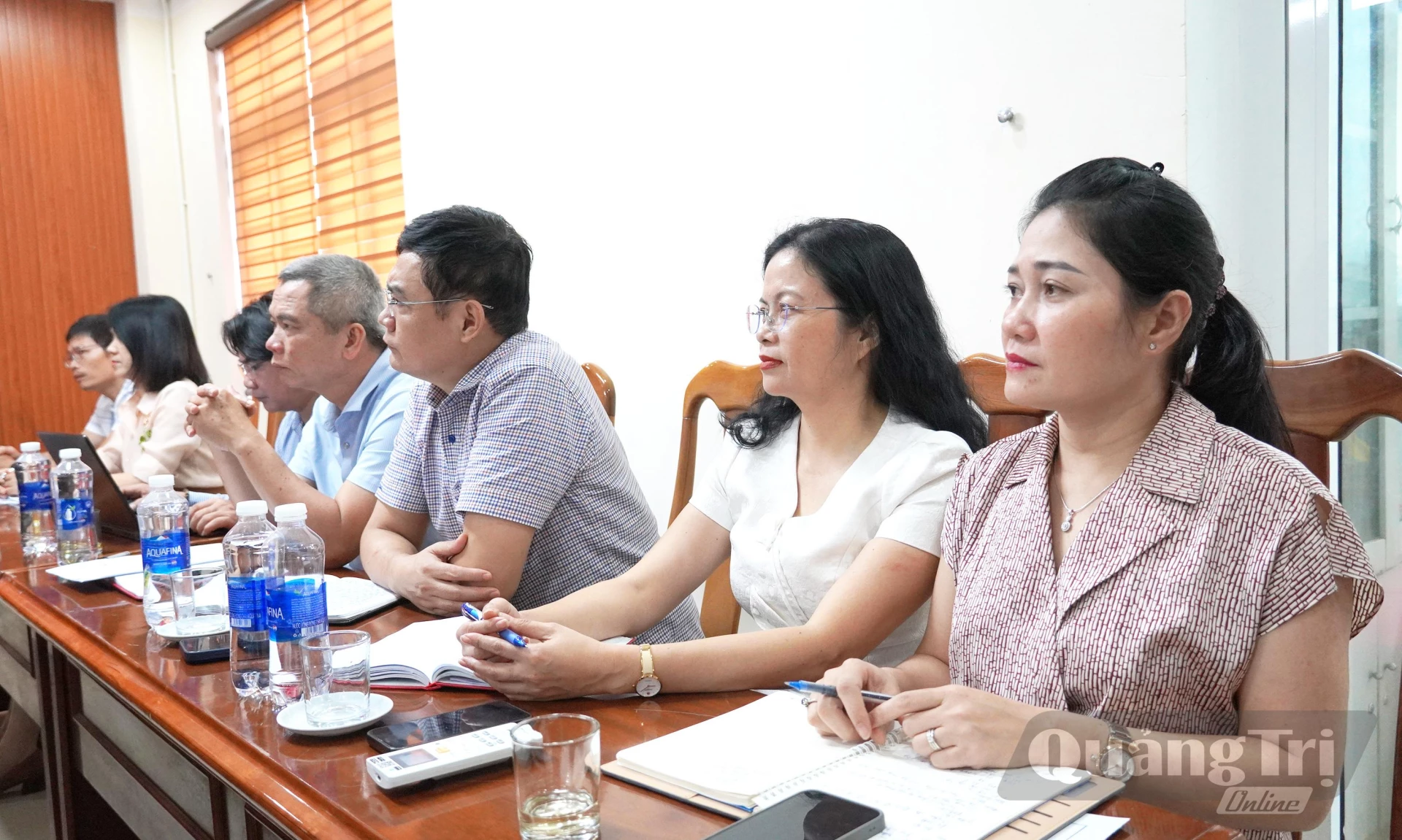 Đại biểu dự buổi làm việc - Ảnh: X.P