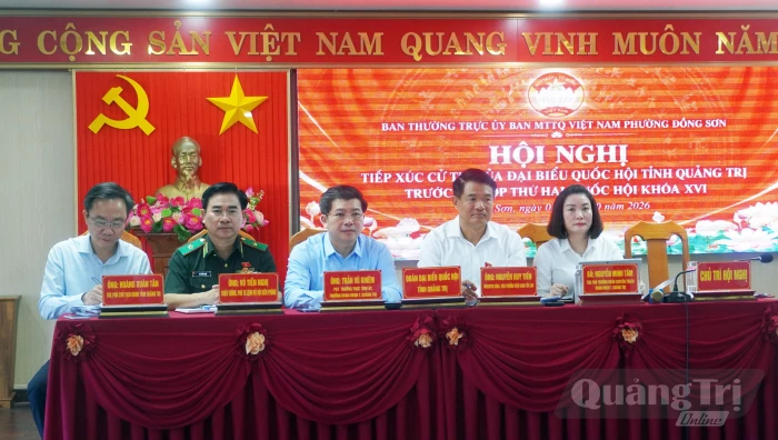 Đoàn đại biểu Quốc hội tỉnh tiếp xúc cử tri trước kỳ họp thứ 2, Quốc hội khóa XVI