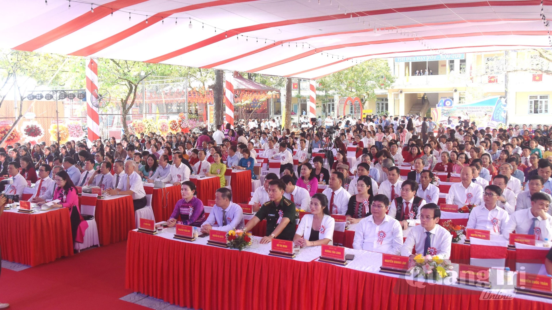 Các đại biểu tham dự lễ kỷ niệm - Ảnh: Đ.V