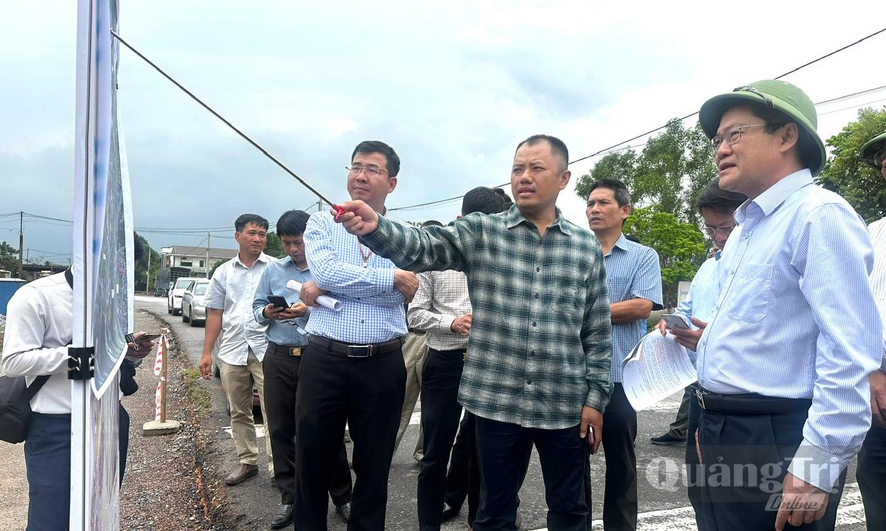 Bảo đảm tiến độ dự án giao thông trên địa bàn xã Triệu Phong