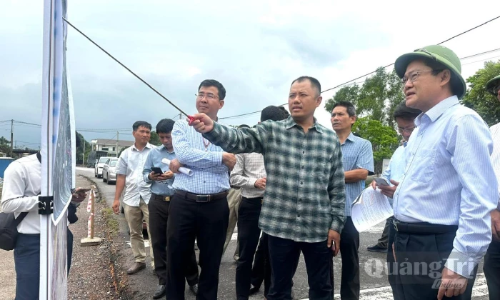 Bảo đảm tiến độ dự án giao thông trên địa bàn xã Triệu Phong