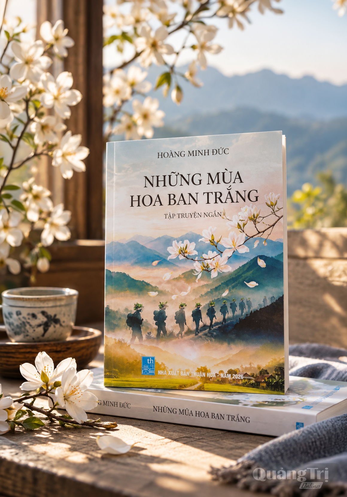 Tập truyện ngắn Những mùa hoa ban trắng của tác giả Hoàng Minh Đức - Ảnh: M.V.H