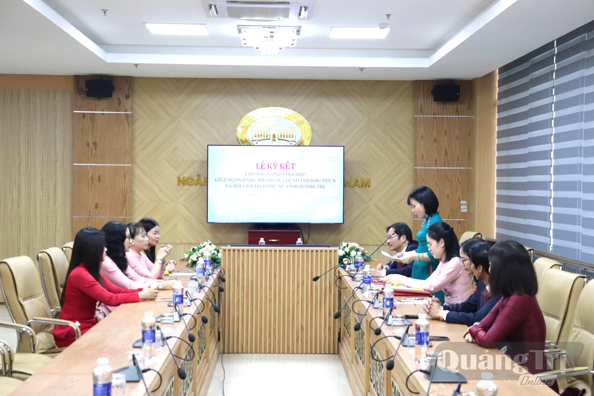 Quang cảnh buổi lễ - Ảnh: LT
