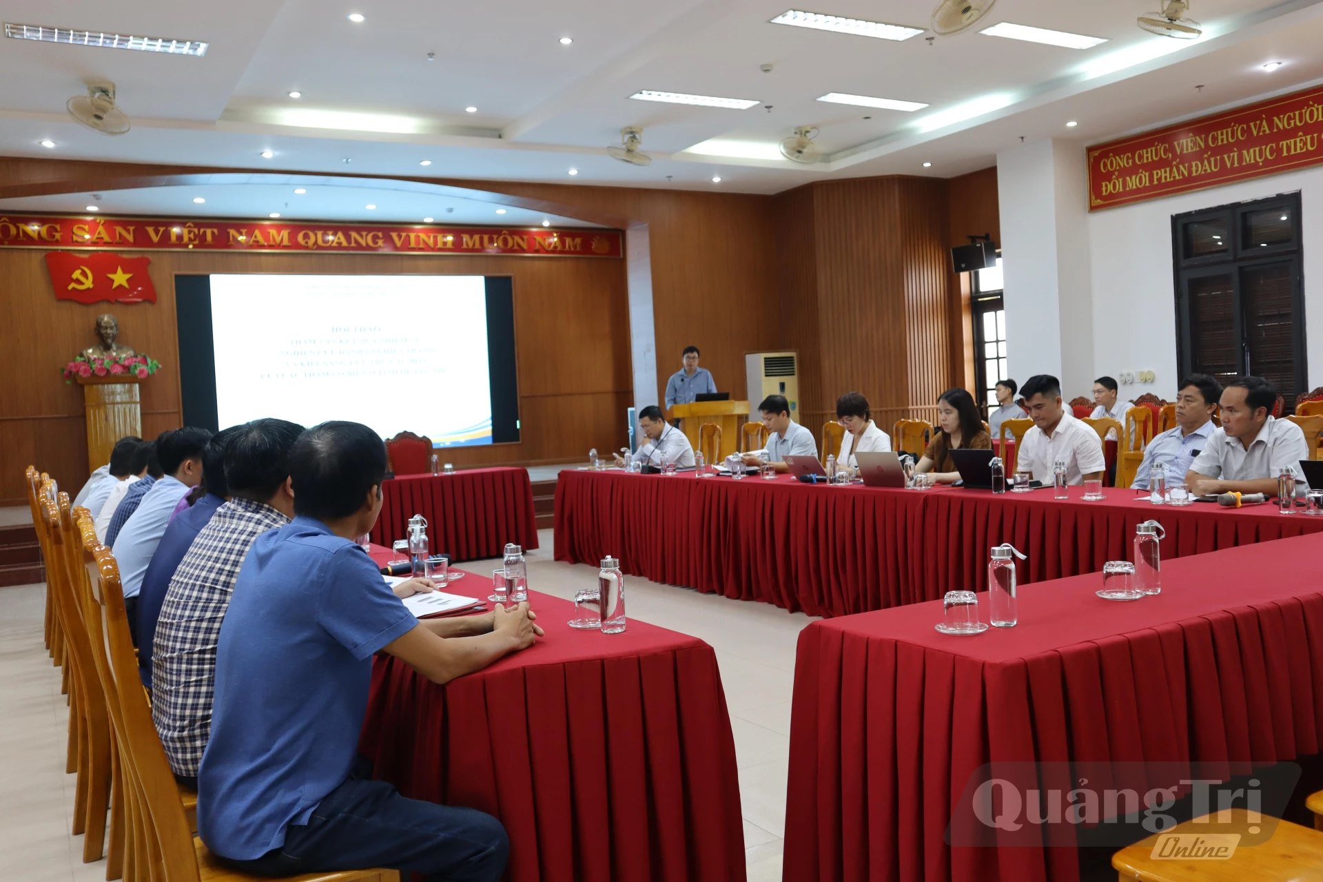 Quang cảnh buổi hội thảo - Ảnh: H.N
