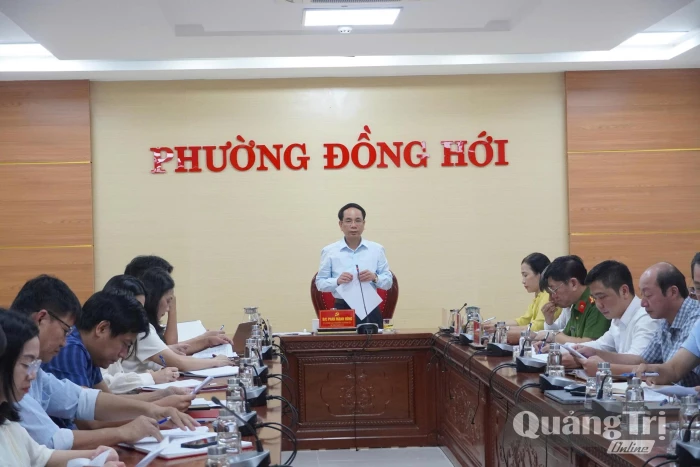 Đồng Hới: Quyết liệt chỉnh trang đô thị, phục vụ Năm Du lịch quốc gia-Quảng Trị 2027