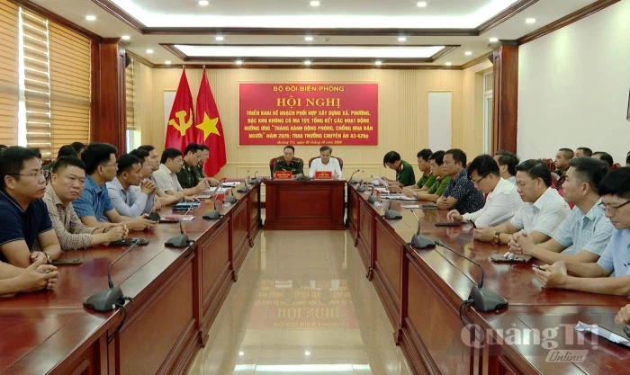 Triển khai kế hoạch phối hợp xây dựng địa bàn biên giới không ma túy