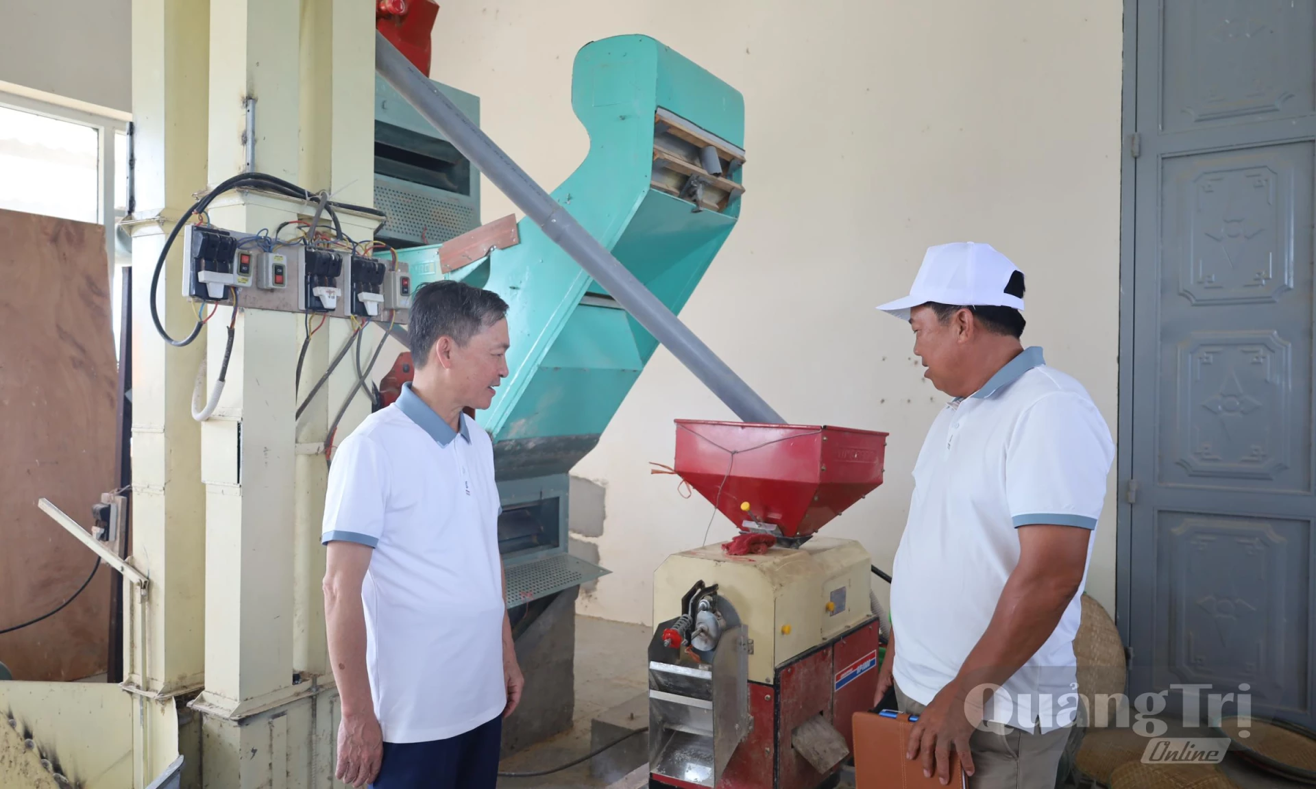 Mô hình nông nghiệp xanh của Hợp tác xã Nông sản hữu cơ Gio Linh thu hút nhiều địa phương đến tham quan, học tập kinh nghiệm - Ảnh: H.C