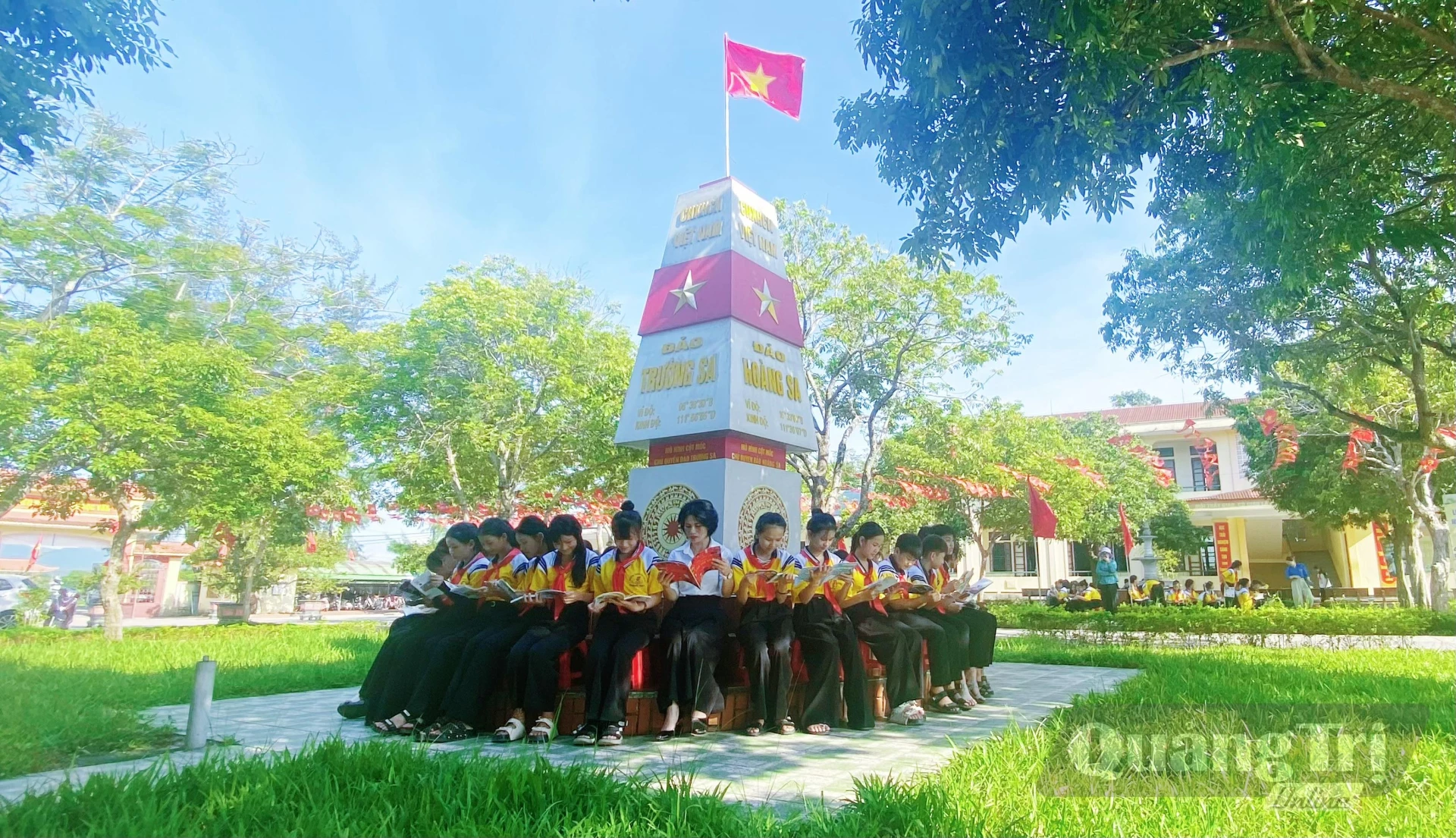 Các hoạt động triển khai Tuần lễ hưởng ứng học tập suốt đời tại Trường THCS Tuyên Bình - Ảnh: T.L
