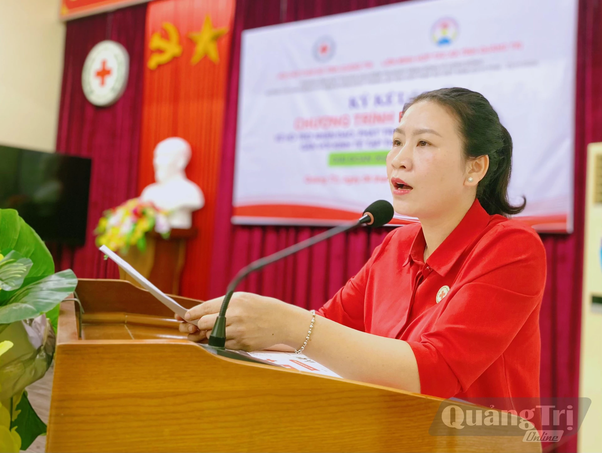 Chương trình phối hợp hướng tới mục tiêu chuyển đổi mạnh mẽ phương thức hoạt động từ cứu trợ khẩn cấp ngắn hạn sang chủ động phòng ngừa, hỗ trợ sinh kế lâu dài - Ảnh: T.L